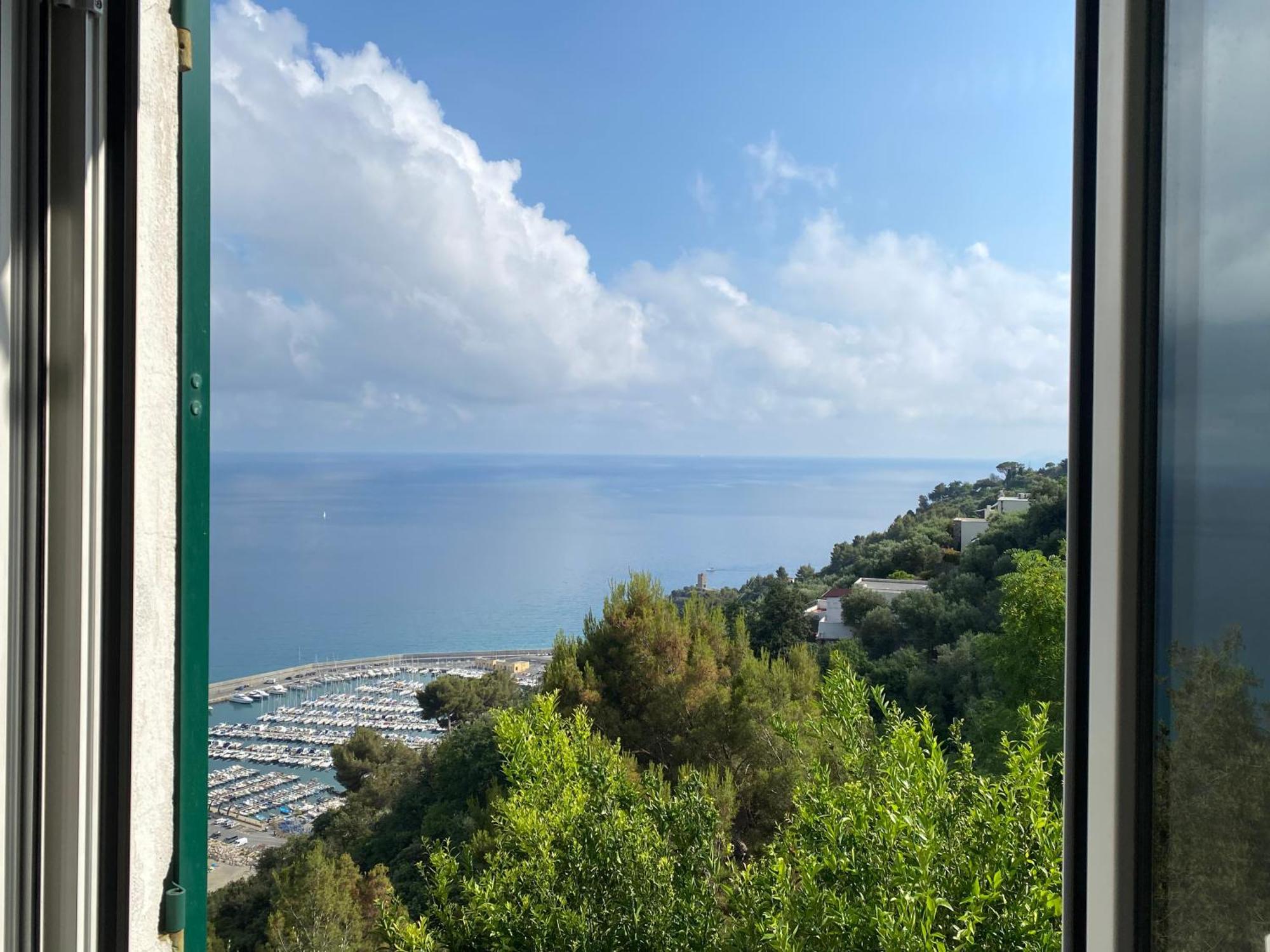 “Da Senso” Relax Nel Verde Vista Mare Finale Ligure Exteriér fotografie