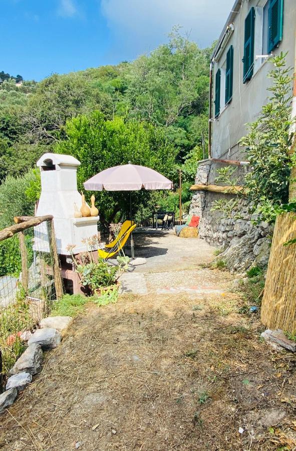 “Da Senso” Relax Nel Verde Vista Mare Finale Ligure Exteriér fotografie